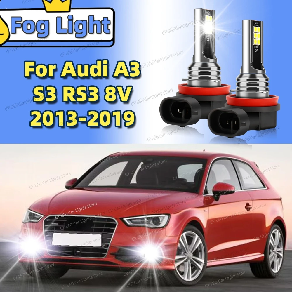2 шт. светодиодные передние противотуманные фары автомобиля для Audi A3 S3 RS3 8V 2013 2014 2015 2016 2017 2018 2019 6000K аксессуары Plug and Play
2 шт. светодиодные передние противотуманные фары автомобиля для Audi A3 S3 RS3 8V 2013 2014 2015 2016 2017 2018 2019 6000K аксессуары Plug and Play