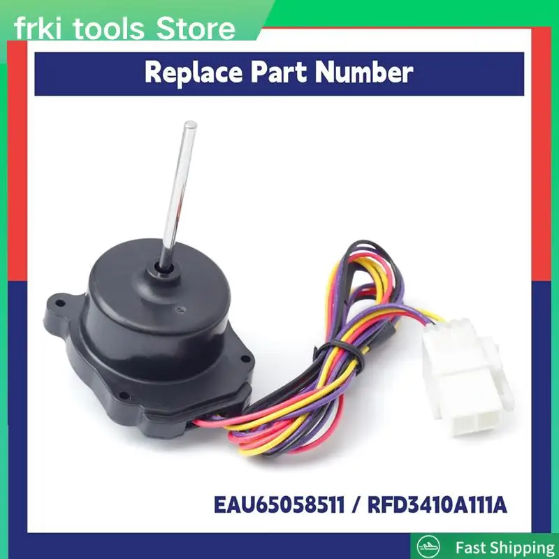 EAU65058511 Refrigerator Condenser Fan Motor Assembly Compatible Freezer Evaporator Fan Motor Parts Replace RFD3410A111A-A79G
EAU65058511 Refrigerator Condenser Fan Motor Assembly Compatible Freezer Evaporator Fan Motor Parts Replace RFD3410A111A-A79G