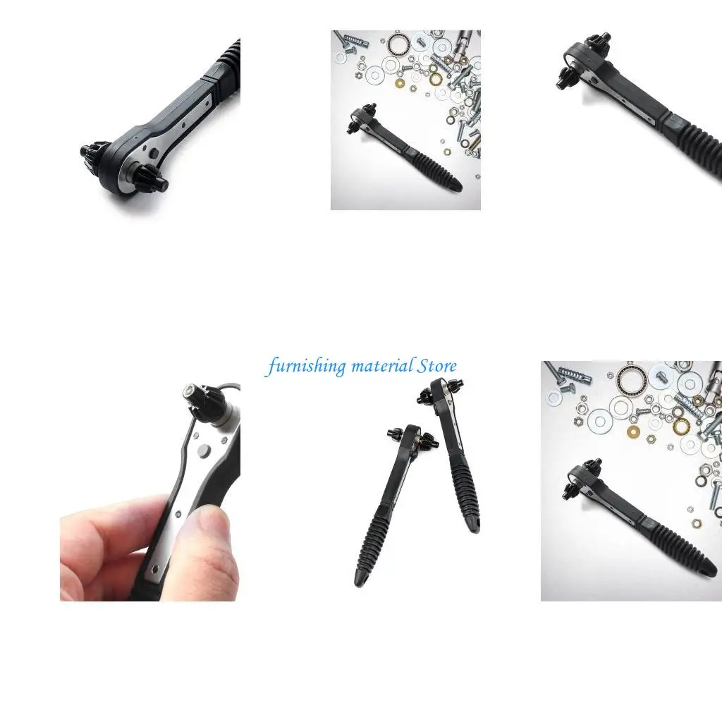 Y5GD Drill Chuck 2 In 1 Ratchet Spanner Drill Chuck Wrench Electric Drill Clamping Tool Dual-use Ratchet Spanner
Y5GD Drill Chuck 2 In 1 Ratchet Spanner Drill Chuck Wrench Electric Drill Clamping Tool Dual-use Ratchet Spanner