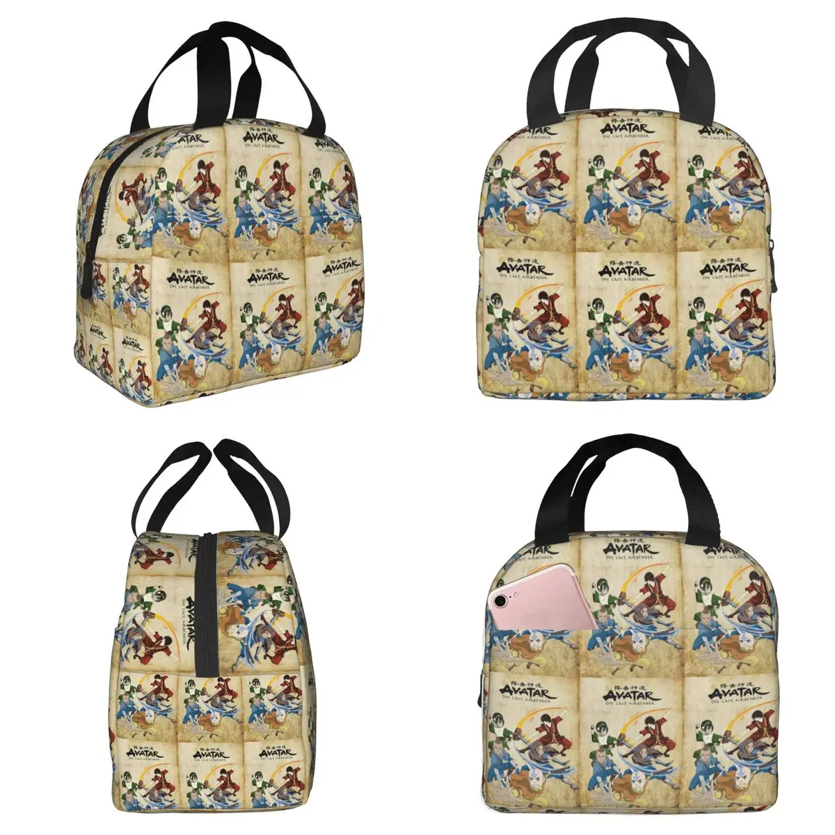 Avatar The Last Airdobladora Cartoon Insulated Lunch Bag for Kids School Cooler Thermal Food Box Tote Lunch Boxes Container
Avatar The Last Airdobladora Cartoon Insulated Lunch Bag for Kids School Cooler Thermal Food Box Tote Lunch Boxes Container