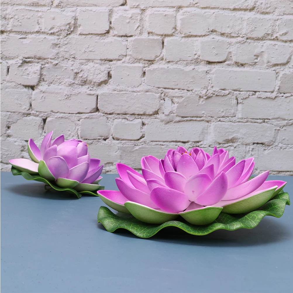 6Pcs Artificial Water Lilies Simulation Floating Lotus Pond Decor Plastic Realistic Lotus Flower Home Outdoor Indoor Decoration
6Pcs Artificial Water Lilies Simulation Floating Lotus Pond Decor Plastic Realistic Lotus Flower Home Outdoor Indoor Decoration