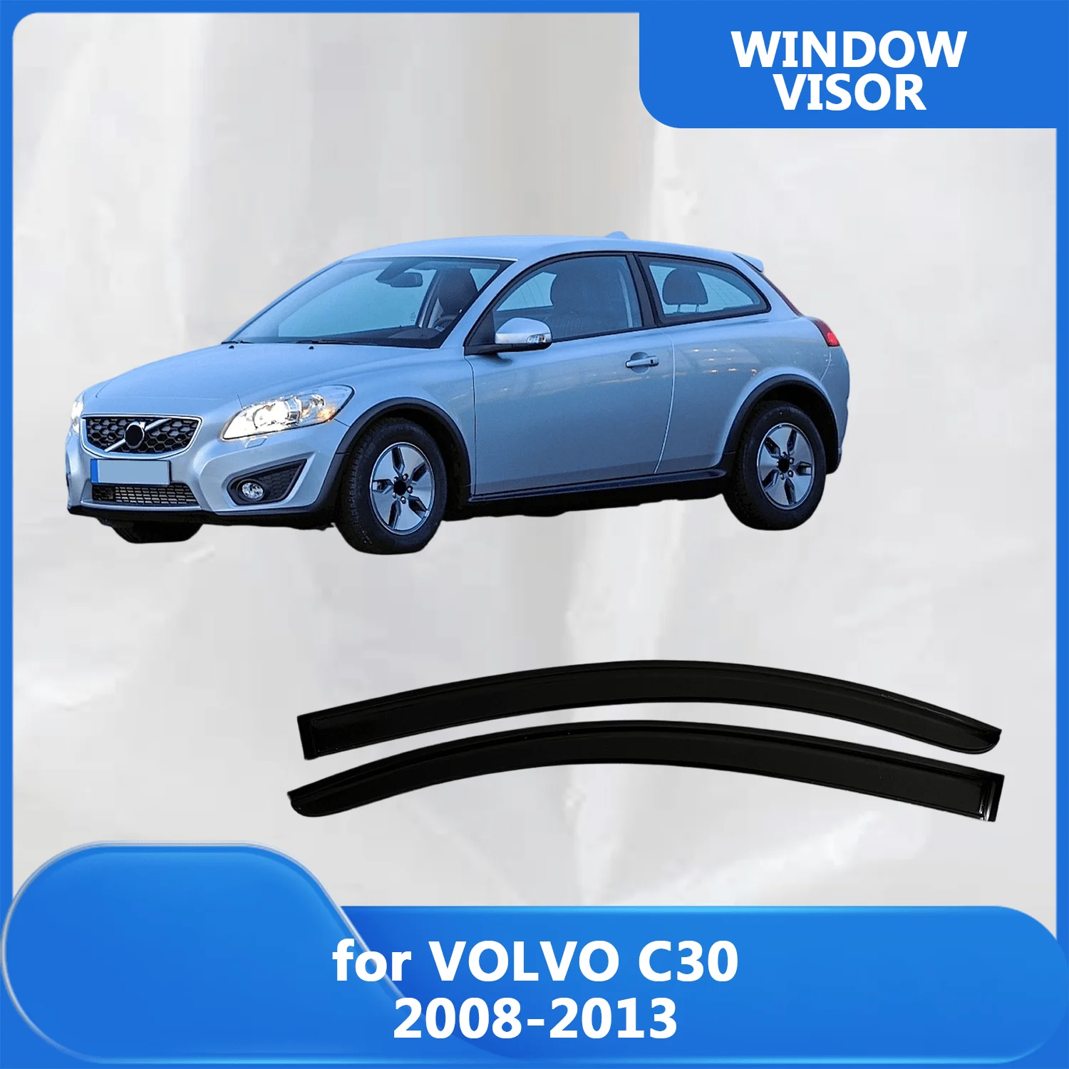 Window Visor for VOLVO C30 2008 2009 2010 2011 2012 2013 Wind Deflectors Rain Guards Door Visor Vent
Window Visor for VOLVO C30 2008 2009 2010 2011 2012 2013 Wind Deflectors Rain Guards Door Visor Vent