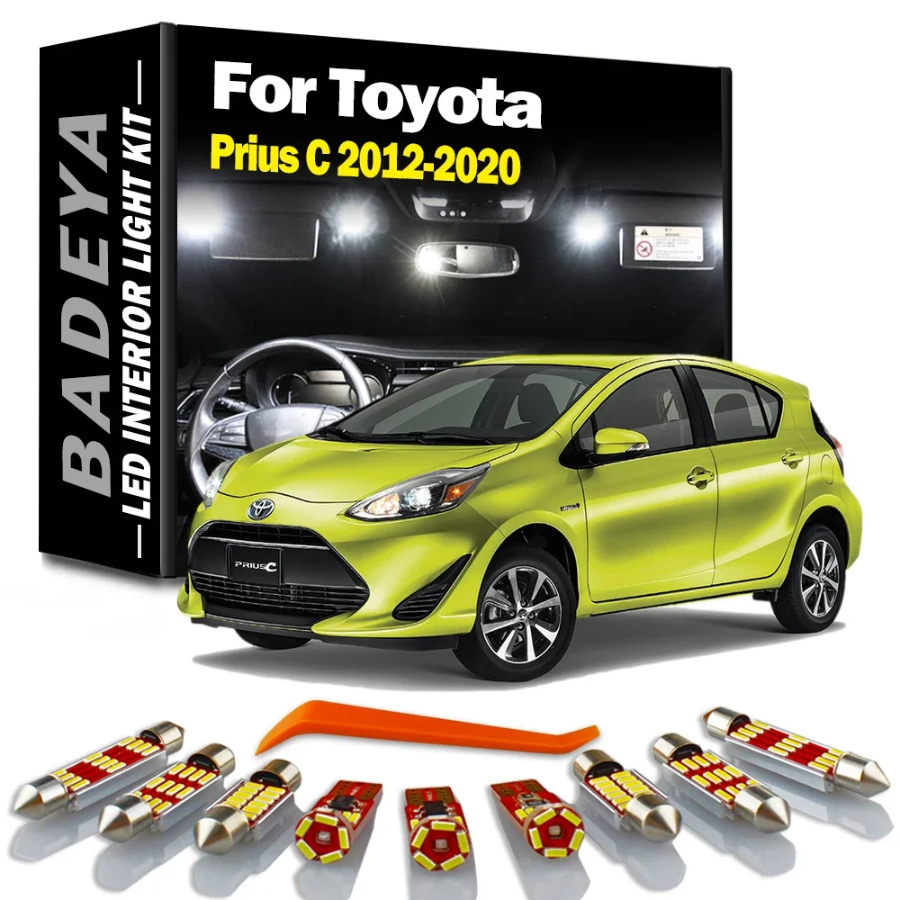 BADEYA, 8 шт., строительная карта, купол, набор для Toyota Prius C 2012-2016 2017 2018 2019, автомобильная лампа, Автомобильные светодиодные лампы
BADEYA, 8 шт., строительная карта, купол, набор для Toyota Prius C 2012-2016 2017 2018 2019, автомобильная лампа, Автомобильные светодиодные лампы