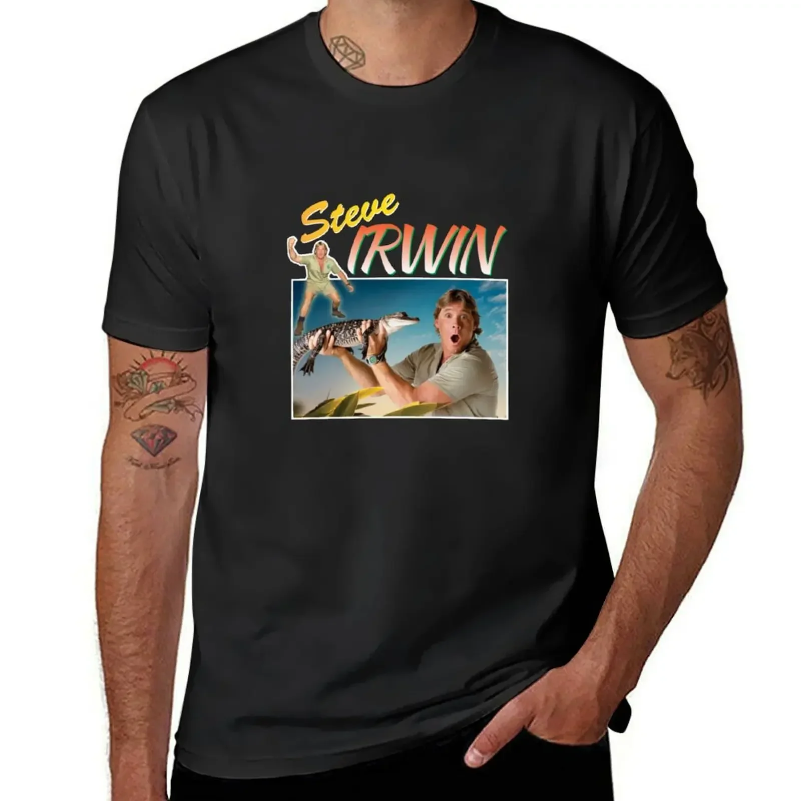 Steve Irwin For Fans T-Shirt summer top customizeds mens graphic t-shirts big and tall
Steve Irwin For Fans T-Shirt summer top customizeds mens graphic t-shirts big and tall