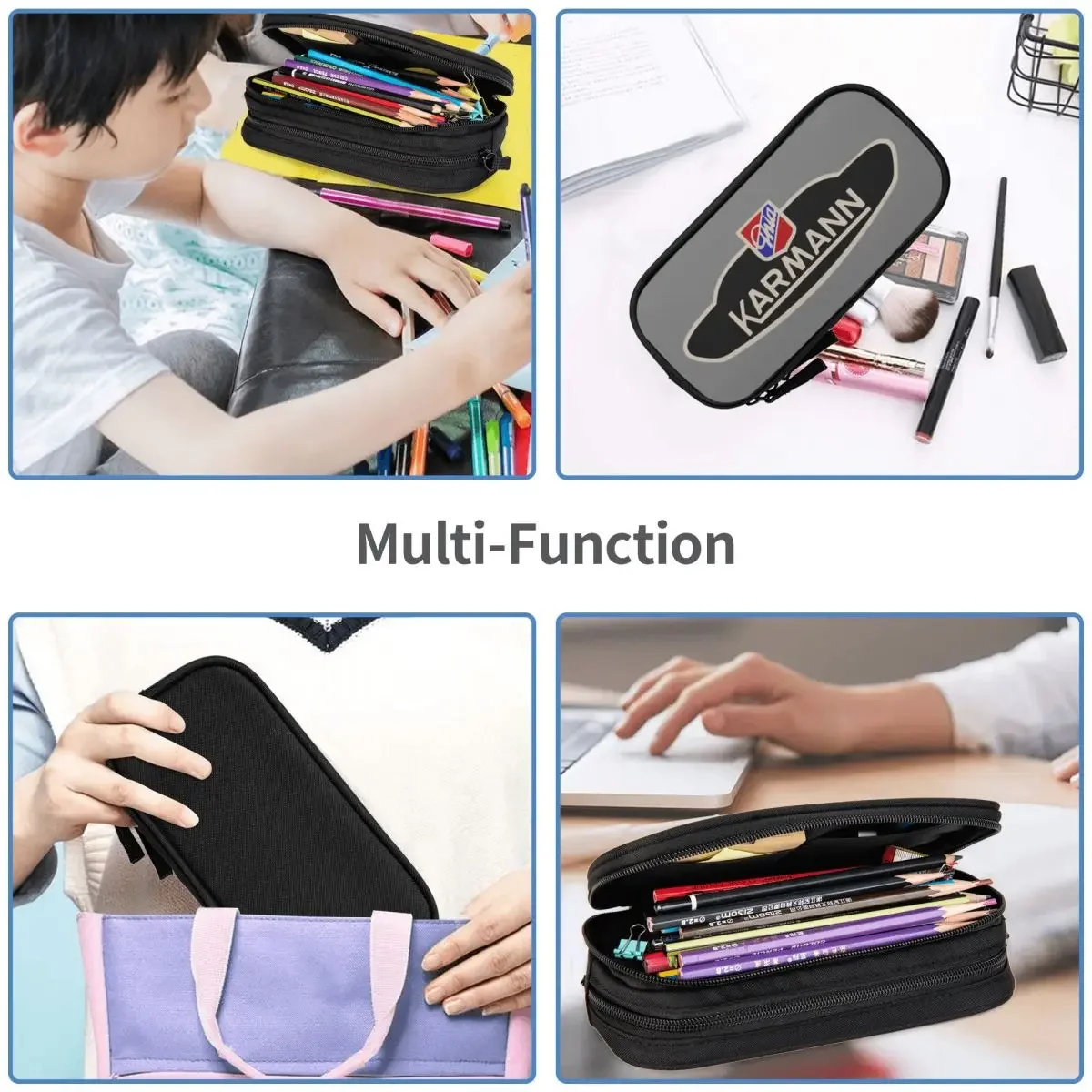 Karmann Ghia Emblem Pencil Cases for Students School Pen Box Pencil Bag Large Storage Pencil Pouch Storage Stationery Supplies
Karmann Ghia Emblem Pencil Cases for Students School Pen Box Pencil Bag Large Storage Pencil Pouch Storage Stationery Supplies