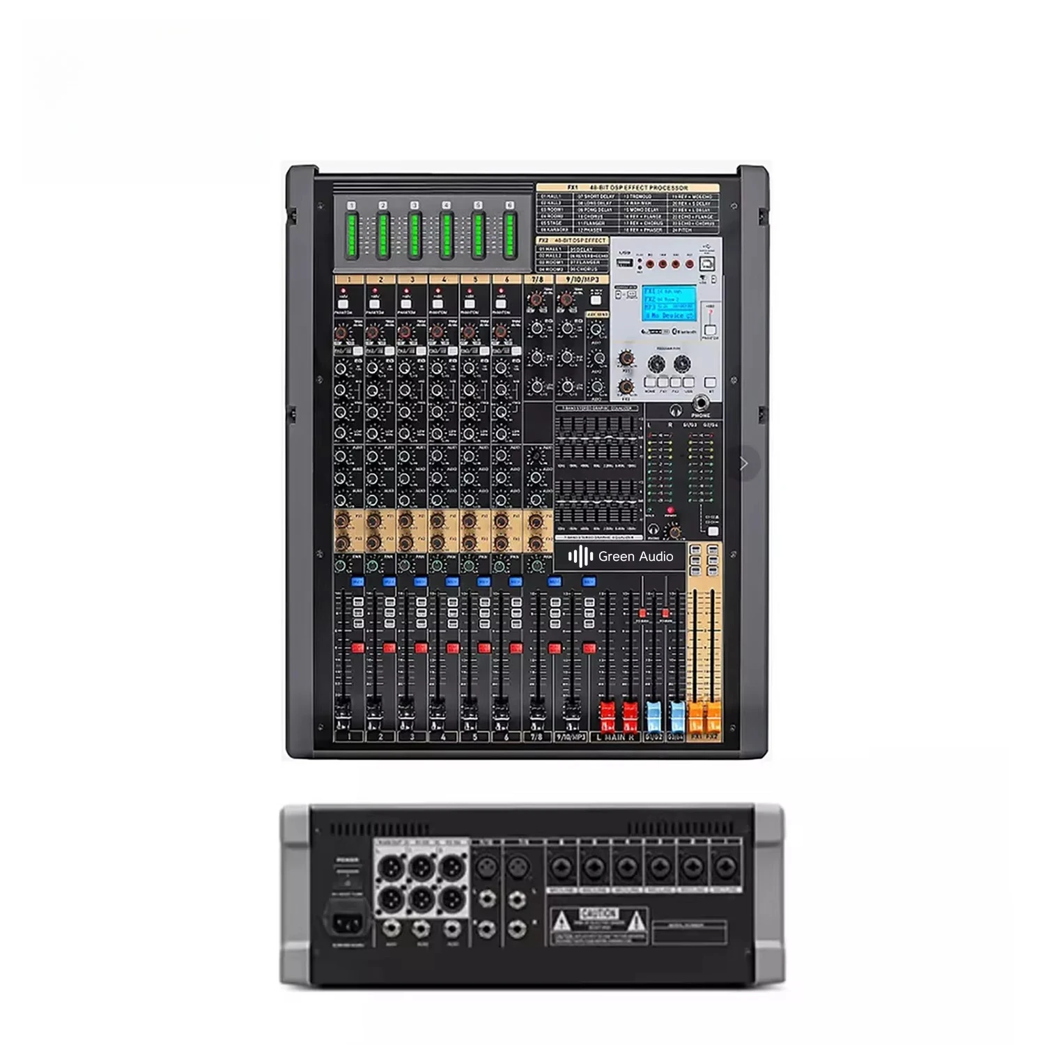 GAX-TFB10 Professional Audio Dj Mixer Of Sound System
GAX-TFB10 Professional Audio Dj Mixer Of Sound System