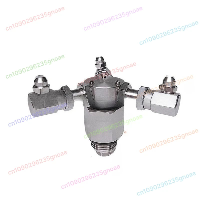 SS304 360° Automatic Rotating Nozzle - For High-Pressure Car Washer & Industrial Dust Spraying
SS304 360° Automatic Rotating Nozzle - For High-Pressure Car Washer & Industrial Dust Spraying