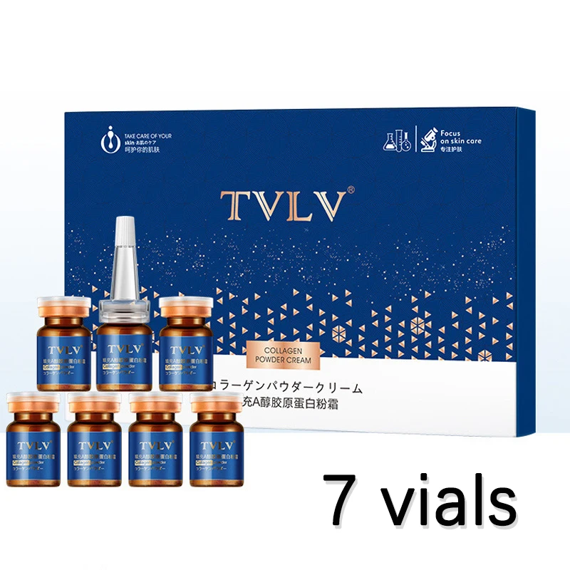 7 vial Collagen Face Serum Kit Hyaluronic Acid Repai Cream Retinol Moisturizing Firming Whitening Alleviate Anti-aging Skin Care
7 vial Collagen Face Serum Kit Hyaluronic Acid Repai Cream Retinol Moisturizing Firming Whitening Alleviate Anti-aging Skin Care