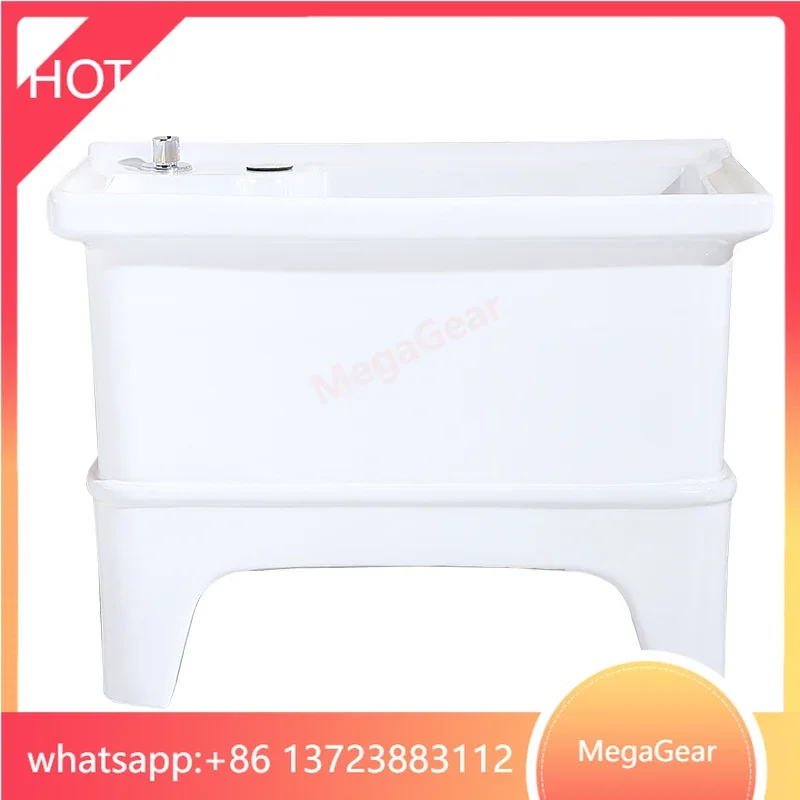 Mop Pool Balcony Small Ceramic Washing Mop Special Price Mop Pool Automatic Sewer