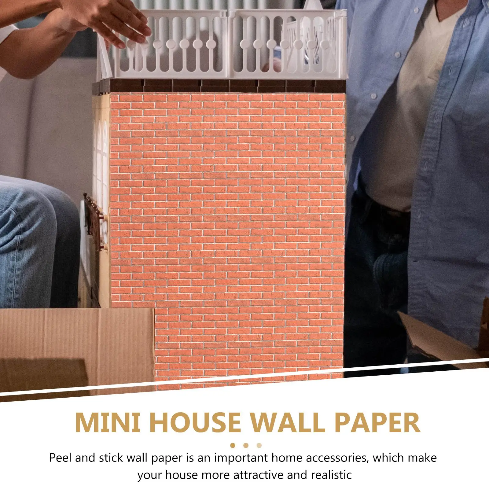2 Sheets House Mini Wallpaper Sticker Miniature Bricks for Crafts Dollhouse Outdoor Rugs Stickers Baby
2 Sheets House Mini Wallpaper Sticker Miniature Bricks for Crafts Dollhouse Outdoor Rugs Stickers Baby