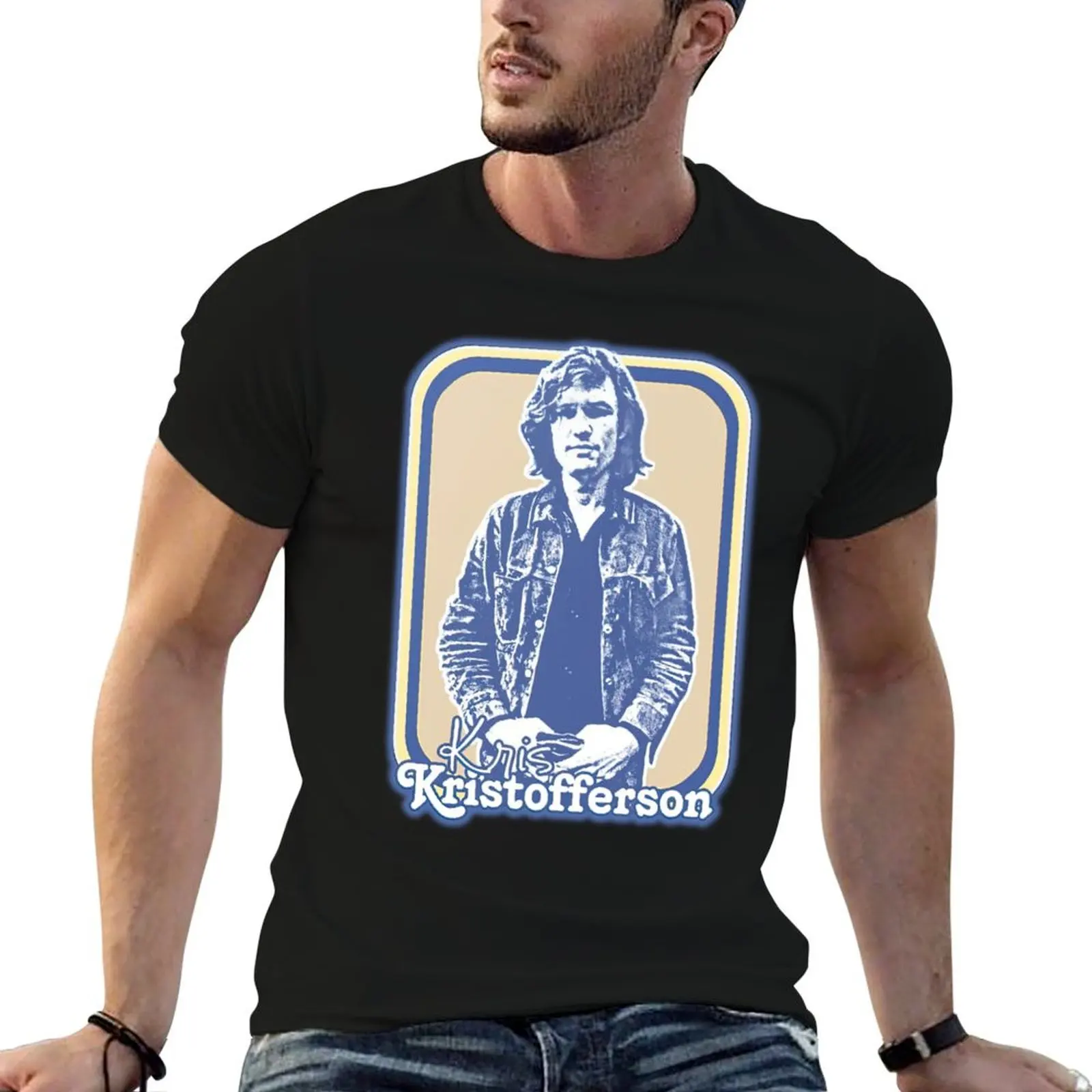 Retro Young Kris Kristofferson T-Shirt man t shirt cotton t shirt man casual funny t shirts dark humor T-shirt
Retro Young Kris Kristofferson T-Shirt man t shirt cotton t shirt man casual funny t shirts dark humor T-shirt