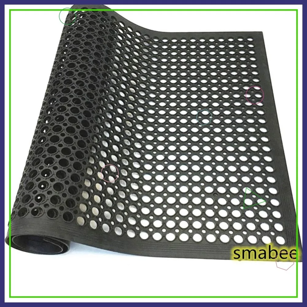 Прочный противоскользящий резиновый коврик для пола 36x60 дюймов для улицы, ресторана, кухни, бара
Прочный противоскользящий резиновый коврик для пола 36x60 дюймов для улицы, ресторана, кухни, бара