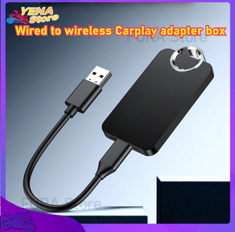 The wireless CarPlay adapter converts wired to wireless Carplay vehicle-to-device connectivity with a plug-and-play dongle
The wireless CarPlay adapter converts wired to wireless Carplay vehicle-to-device connectivity with a plug-and-play dongle