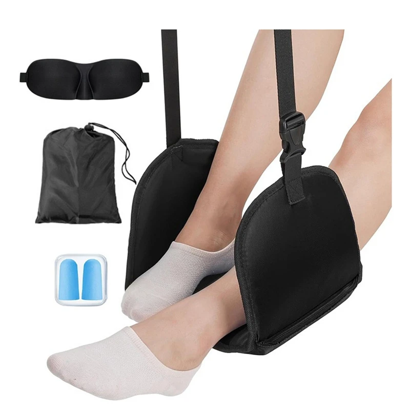 A19F-Foot Relaxing Hammock Adjustable Airplane Foot Hammock For Office Travel Relaxing Under-Desk Resting Foot Hammock
A19F-Foot Relaxing Hammock Adjustable Airplane Foot Hammock For Office Travel Relaxing Under-Desk Resting Foot Hammock