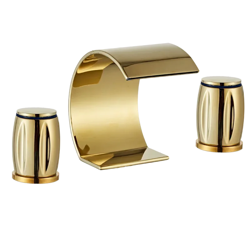 Basin Faucet Bathroom Widespread Three Holes 8 Inch Brass Sink Mixer Tap Gold Black Basin Waterfall Sink Mixer crane
Basin Faucet Bathroom Widespread Three Holes 8 Inch Brass Sink Mixer Tap Gold Black Basin Waterfall Sink Mixer crane