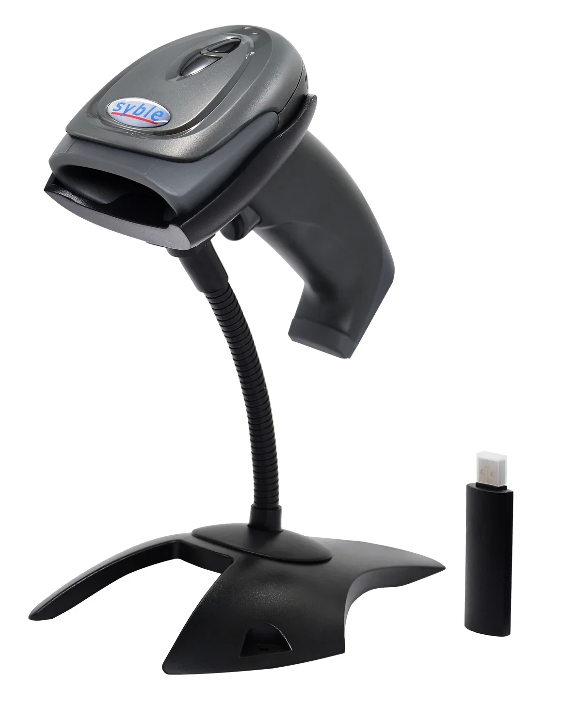 XB-5066R Syble — Экономичный ручной 1D лазерный сканер штрих-кодов с беспроводным подключением 2.4G
XB-5066R Syble — Экономичный ручной 1D лазерный сканер штрих-кодов с беспроводным подключением 2.4G