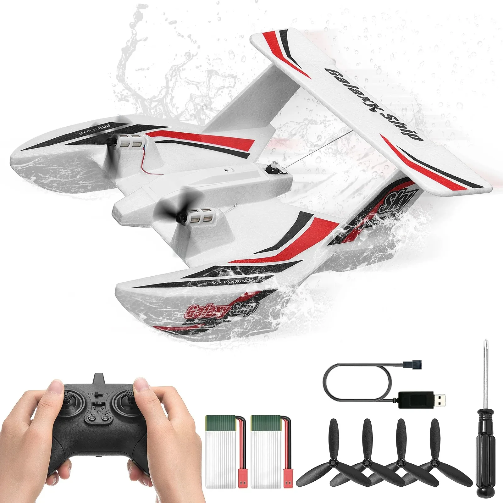 RC remote airplane Boat 2.4G 3CH Sea And Air RC Glider EPP Foam Water Land Flying Airplane Toys Gift For Boys
RC remote airplane Boat 2.4G 3CH Sea And Air RC Glider EPP Foam Water Land Flying Airplane Toys Gift For Boys