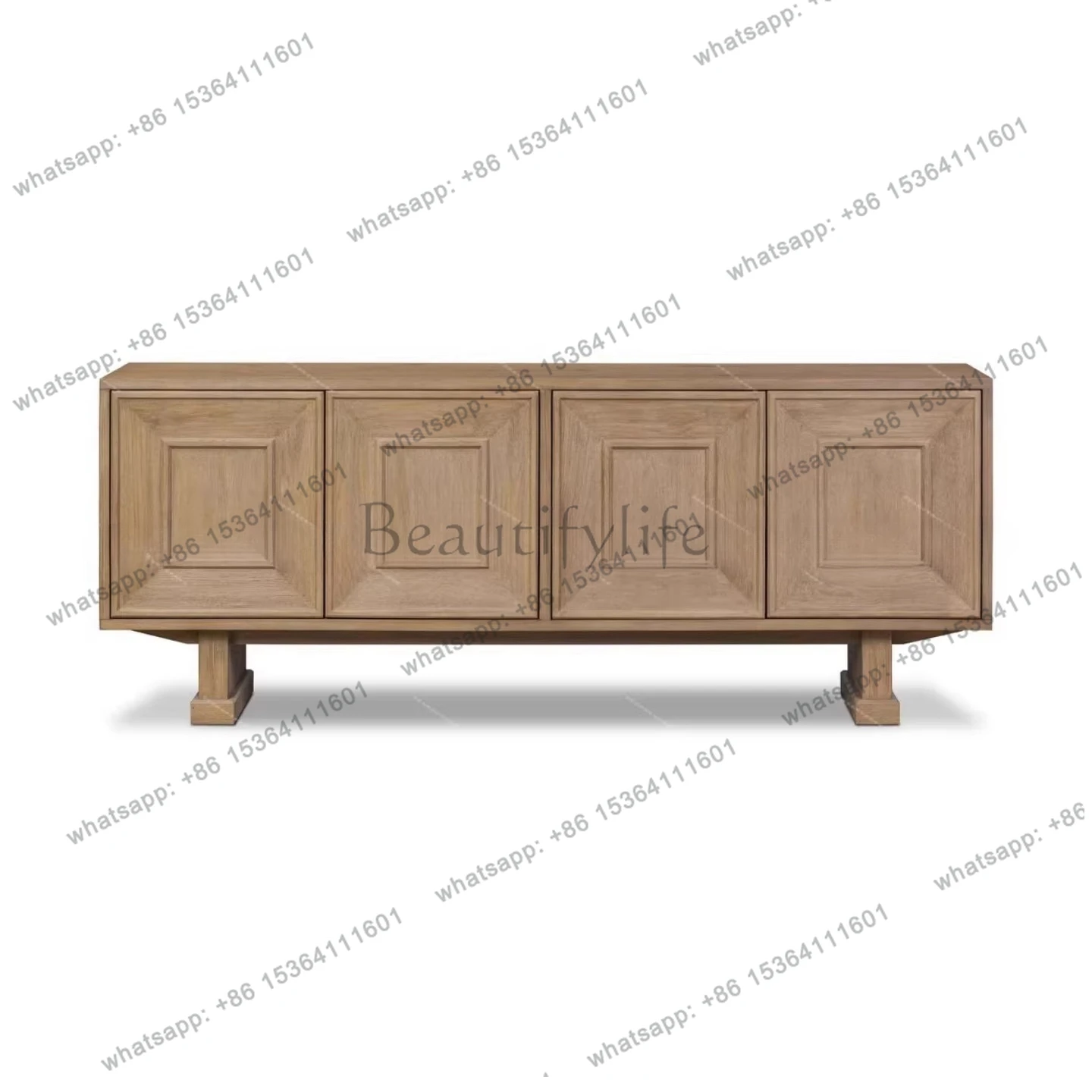 American antique solid wood TV cabinet living room villa decoration French storage cabinet
American antique solid wood TV cabinet living room villa decoration French storage cabinet