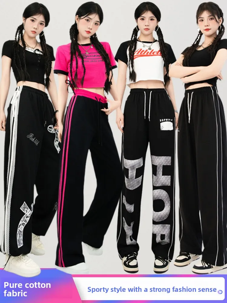 Women's Street Dance Sportswear Set Performance Clothes Jazz Dancing Pants Cotton Spring Summer Fashion Trendy Outfit
Women's Street Dance Sportswear Set Performance Clothes Jazz Dancing Pants Cotton Spring Summer Fashion Trendy Outfit