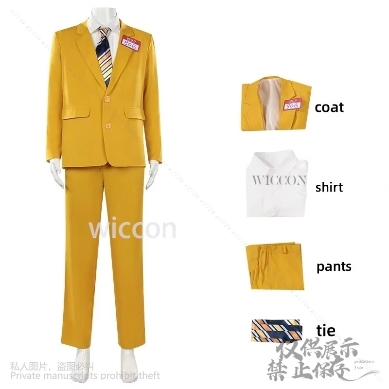 Beetlejuicys Cosplay Costume Yellow Uniform Suit with Tie for Men Outfit Halloween Disguise Carnival Suit
Beetlejuicys Cosplay Costume Yellow Uniform Suit with Tie for Men Outfit Halloween Disguise Carnival Suit