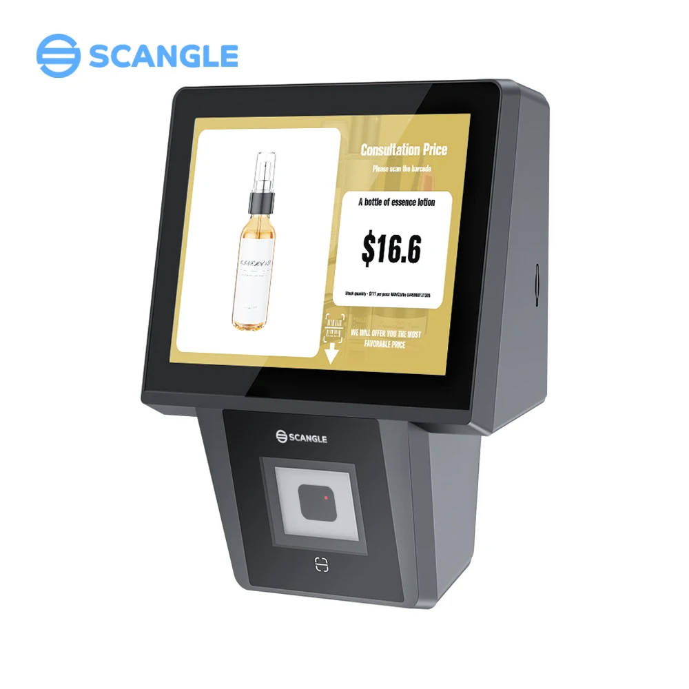 Scangle K1s Cheap Price Checker/Reader 8 Inch Verification Terminal Touch Screen Indicator Price Verifier for Supermarket
Scangle K1s Cheap Price Checker/Reader 8 Inch Verification Terminal Touch Screen Indicator Price Verifier for Supermarket