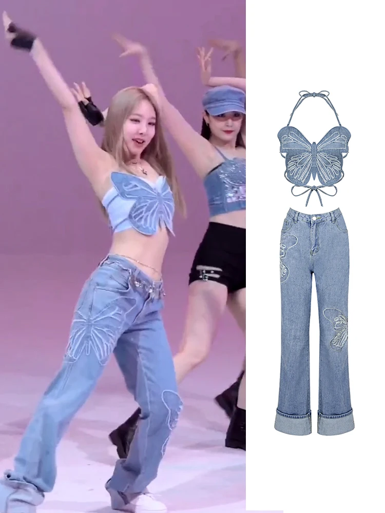 Lin Naer Solo Female Group Performance Costume Sexy Cowgirl Stage Outfit Korean Dance Show Ensemble Hot Girl Uniform
Lin Naer Solo Female Group Performance Costume Sexy Cowgirl Stage Outfit Korean Dance Show Ensemble Hot Girl Uniform
