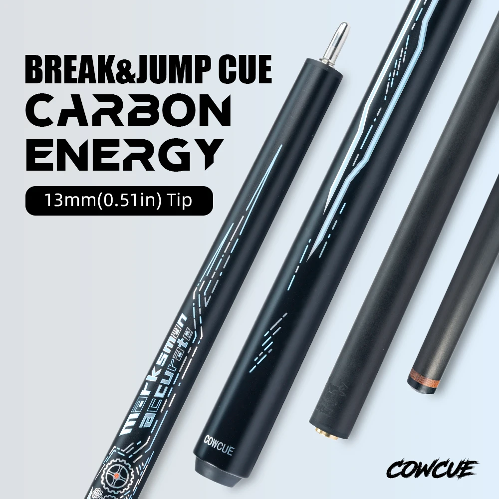 CRICAL Cowcue Break Jump Cue Stick Углеродное волокно Черный Технология Низкий дефект 13 мм Наконечник 3*8/8 Соединительный штифт 1/2 Бильярдные кии
CRICAL Cowcue Break Jump Cue Stick Углеродное волокно Черный Технология Низкий дефект 13 мм Наконечник 3*8/8 Соединительный штифт 1/2 Бильярдные кии