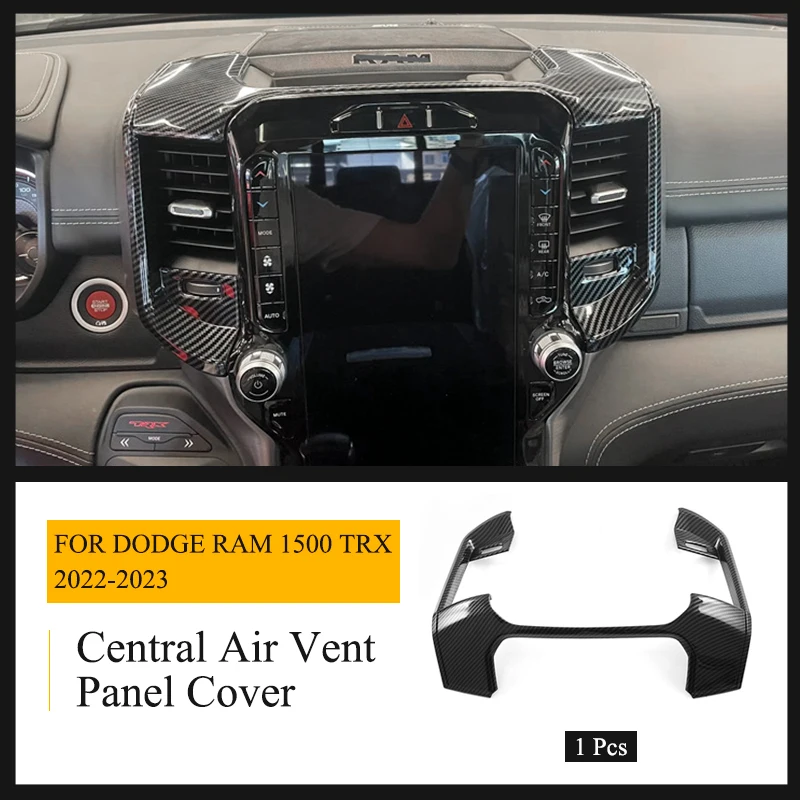 Car Center Console Air Vent Panel Cover Sticker Air Condition Outlet Frame for Dodge Ram 1500 TRX 2022 2023 Interior Accessories
Car Center Console Air Vent Panel Cover Sticker Air Condition Outlet Frame for Dodge Ram 1500 TRX 2022 2023 Interior Accessories