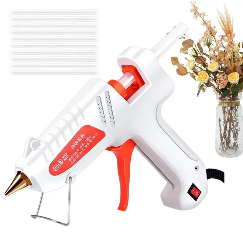 Hot Glue Sticks Hot Glue Guns Kit With 10 Sticks Fast Preheating Hand Craft Accessories For Commercial School Projects
Hot Glue Sticks Hot Glue Guns Kit With 10 Sticks Fast Preheating Hand Craft Accessories For Commercial School Projects