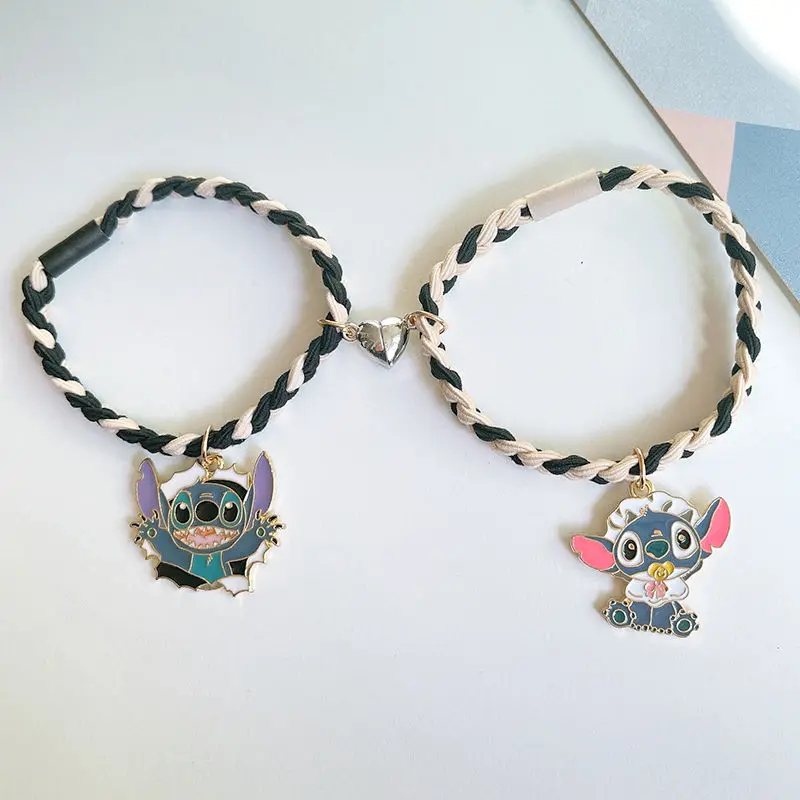Bandai Stitch Kawaii Anime Bracelet Cute Cartoon Ornaments Weaving Bracelet Ornaments Accessories Lovely Christmas Presents
Bandai Stitch Kawaii Anime Bracelet Cute Cartoon Ornaments Weaving Bracelet Ornaments Accessories Lovely Christmas Presents