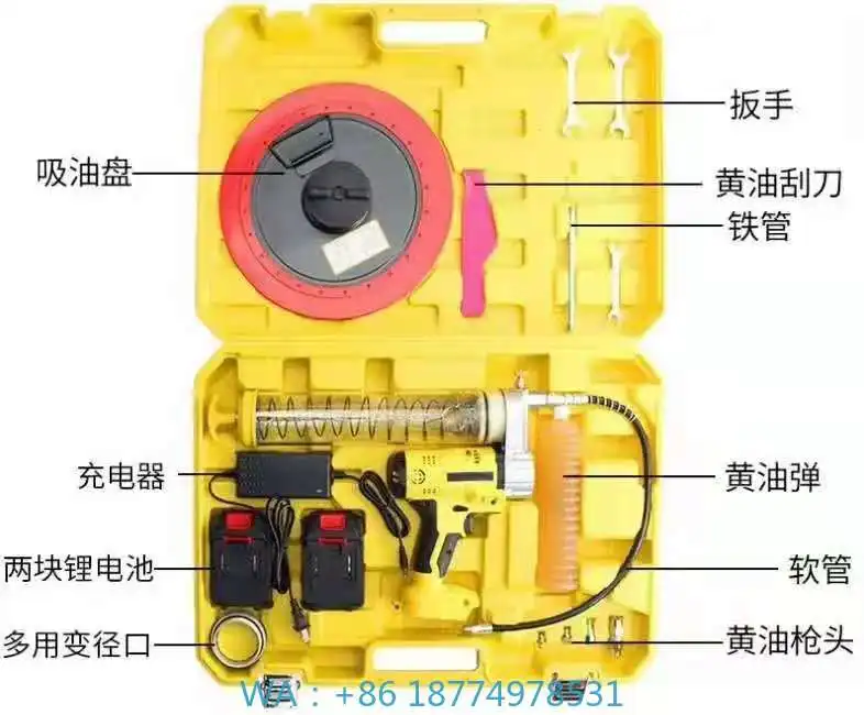 21V 24V Cordless Electric Grease 600cc 10000PSI High Pressure Rechargeable Battery Grease
21V 24V Cordless Electric Grease 600cc 10000PSI High Pressure Rechargeable Battery Grease