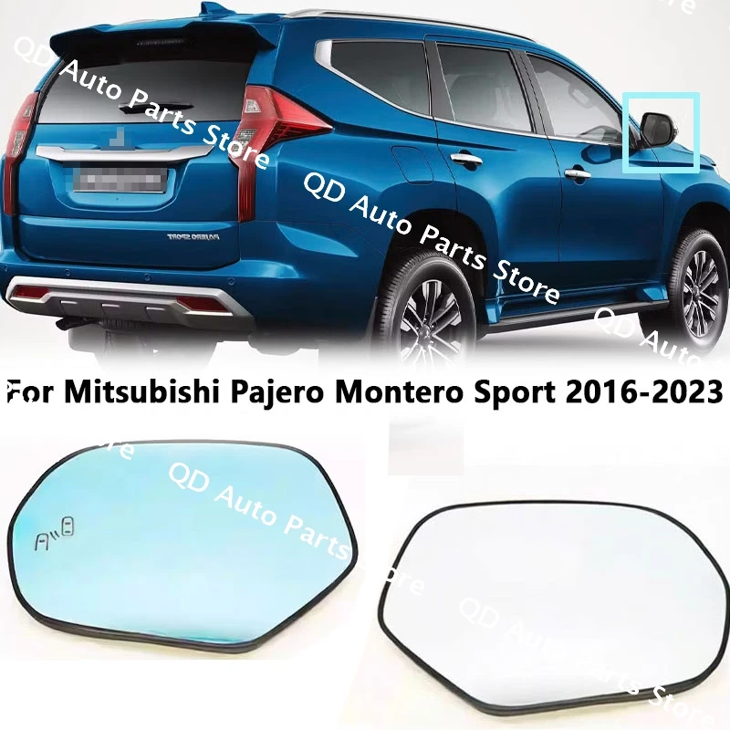 Wide Angle View Anti Glare Car Mirrors 1 Pair Side Rearview Mirror Blue Glass Lens For Mitsubishi Pajero Montero Sport 2016-2023
Wide Angle View Anti Glare Car Mirrors 1 Pair Side Rearview Mirror Blue Glass Lens For Mitsubishi Pajero Montero Sport 2016-2023