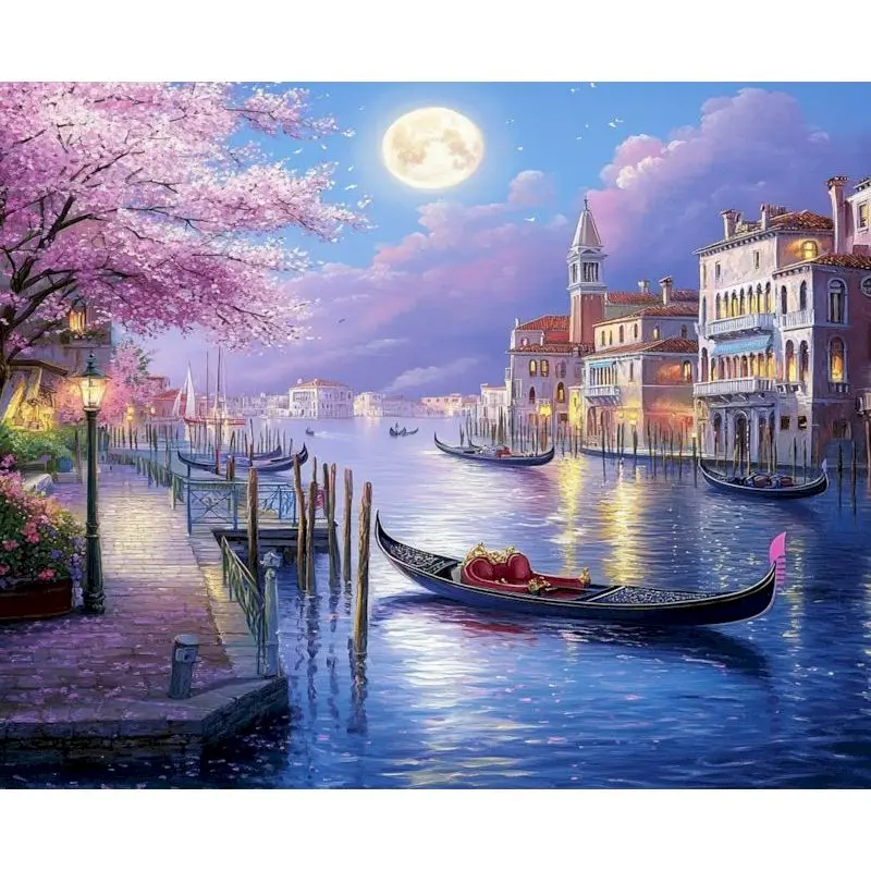 GATYZTORY City Paint By Numbers Kits Painting With Numbers Scenery Craft Supplies Crafts Acrylic on Canvas Paints
GATYZTORY City Paint By Numbers Kits Painting With Numbers Scenery Craft Supplies Crafts Acrylic on Canvas Paints