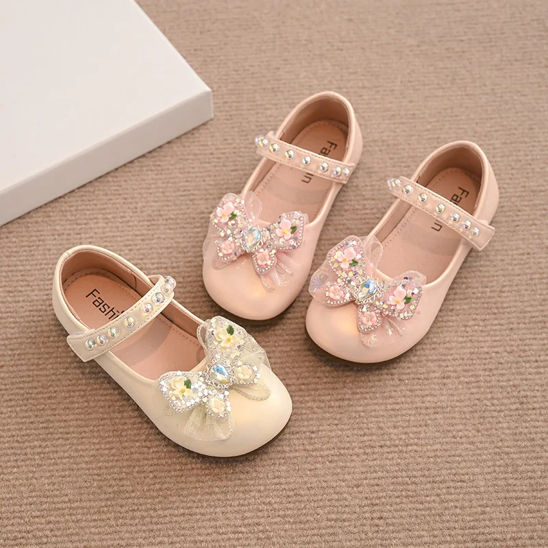 Spring New Children's Shoes Girls Fashion Sequined Leather Shoes Kids Flats Crystal Princess Shoes J412
Spring New Children's Shoes Girls Fashion Sequined Leather Shoes Kids Flats Crystal Princess Shoes J412