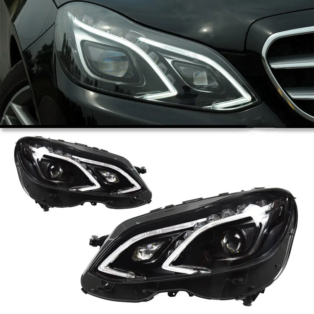 Suitable for E-Class W212 2010-2015 LED engine headlights, daytime running lights, automotive accessories
Suitable for E-Class W212 2010-2015 LED engine headlights, daytime running lights, automotive accessories
