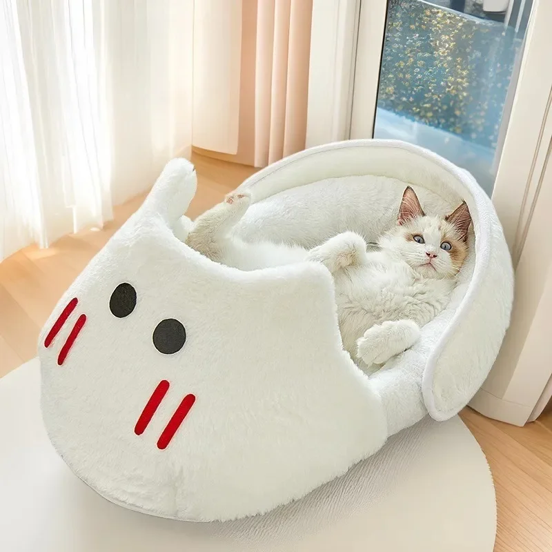 New Semi-enclosed Cat Kennel Winter Warm Slippers Pet Kennel All-season Universal Breathable Non-slip Gray Dog Kennel
New Semi-enclosed Cat Kennel Winter Warm Slippers Pet Kennel All-season Universal Breathable Non-slip Gray Dog Kennel