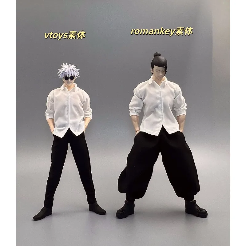 1/12 Scale Jujutsu Kaisen Gojo Satoru Clothes Shirt Pants Set Model for 6'' Romankey Action Figures Body Dolls
1/12 Scale Jujutsu Kaisen Gojo Satoru Clothes Shirt Pants Set Model for 6'' Romankey Action Figures Body Dolls