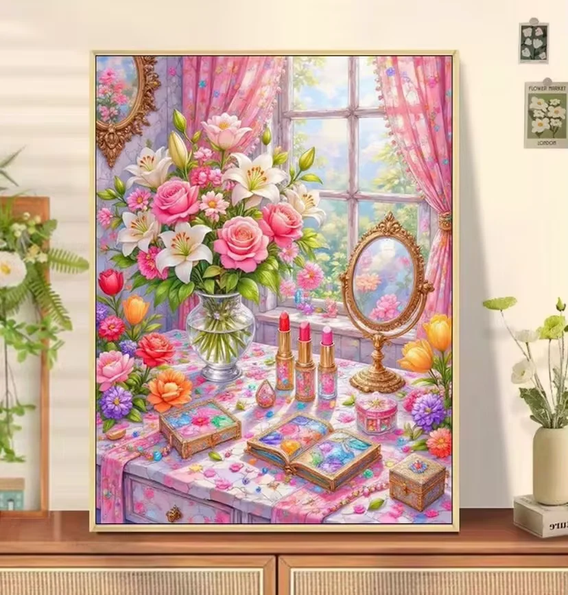 Jigsaw Puzzles - Pink Dresser - Family Fun Puzzles Educational Toys Creative Gifts for Teenagers and Adults Home Decor
Jigsaw Puzzles - Pink Dresser - Family Fun Puzzles Educational Toys Creative Gifts for Teenagers and Adults Home Decor