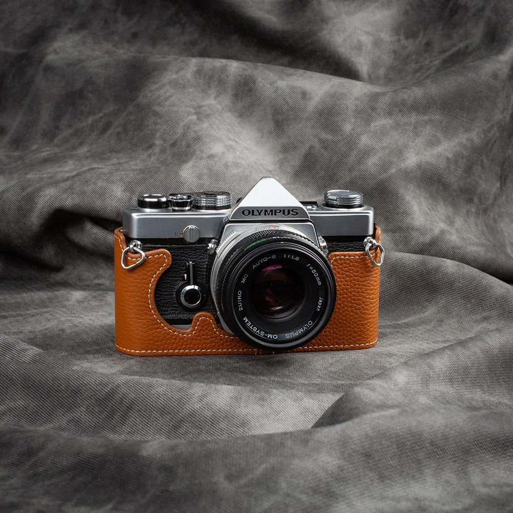 For Olympus OM-1/1N 2/2N 4/4Ti OM3 Case Camera Bag Cover Leather Camera Case Protective Case Handmade Genuine Real Leather Cover
For Olympus OM-1/1N 2/2N 4/4Ti OM3 Case Camera Bag Cover Leather Camera Case Protective Case Handmade Genuine Real Leather Cover