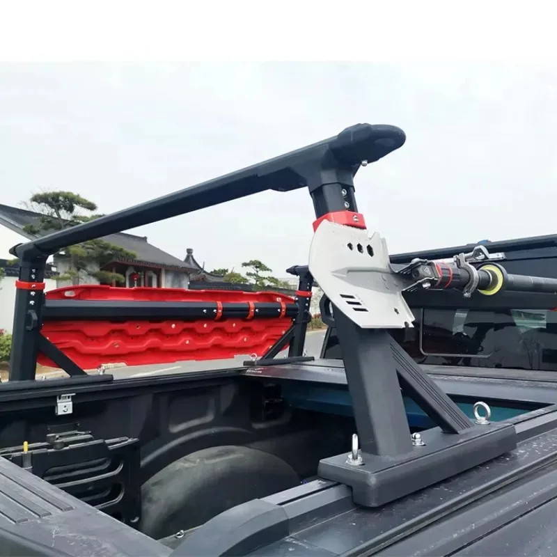 Universal 4x4 Pickup Truck Aluminum Roll Bar, Modification Protection Accessory for Multiple Models
Universal 4x4 Pickup Truck Aluminum Roll Bar, Modification Protection Accessory for Multiple Models