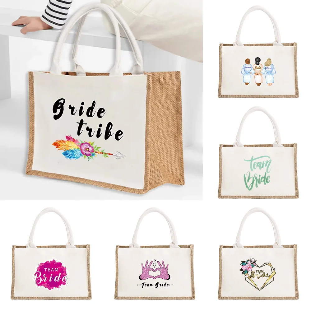 Bride Pattern Portable Women's Shopping Bags Large Capacity Tote Bag Beach Outdoor Grocery Casual Lightweight Storage Handbag
Bride Pattern Portable Women's Shopping Bags Large Capacity Tote Bag Beach Outdoor Grocery Casual Lightweight Storage Handbag