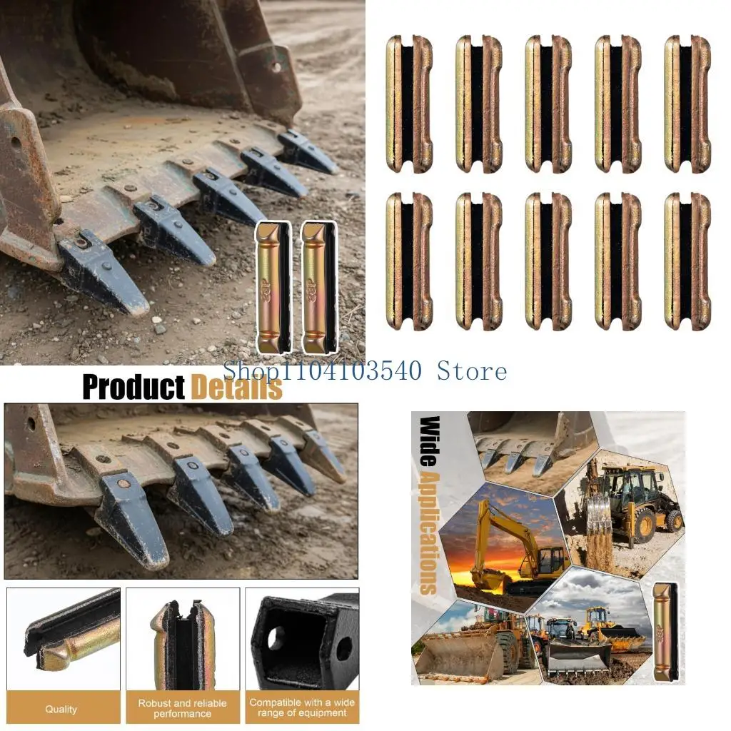 02DC 10Pcs Heavy Duty Bucket Teeth Flexible Pins Bucket Teeth Replacement Dental Pin for 23 230 Bucket Teeth T23P D39094 6567620
02DC 10Pcs Heavy Duty Bucket Teeth Flexible Pins Bucket Teeth Replacement Dental Pin for 23 230 Bucket Teeth T23P D39094 6567620