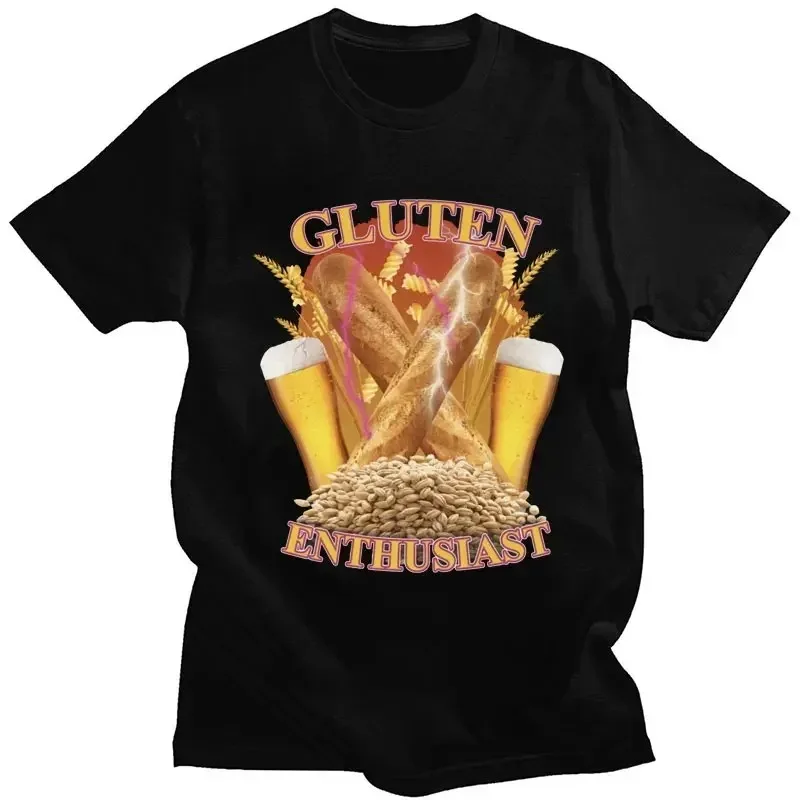 Ladies' T-shirt with Fun Food and Beer Print Fabric Soft and Easy To Clean Fashionable and Versatile Short Men and Women Casual
Ladies' T-shirt with Fun Food and Beer Print Fabric Soft and Easy To Clean Fashionable and Versatile Short Men and Women Casual