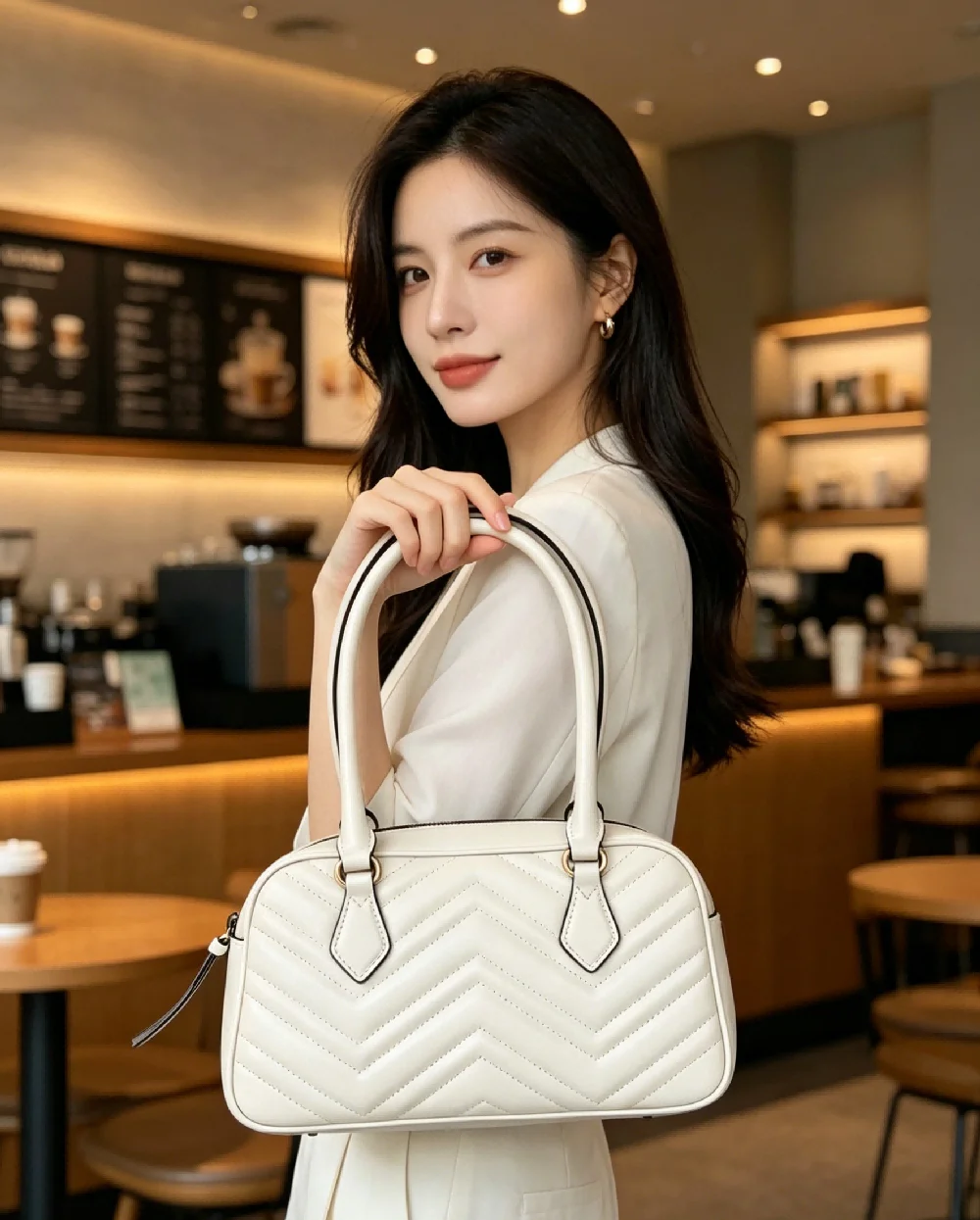 Оптовая цена: Элегантная белая стеганая кожаная сумка для женщин, роскошная сумка с верхней ручкой для вечеринок, офиса и повседневного использования, OEM-производство.
Оптовая цена: Элегантная белая стеганая кожаная сумка для женщин, роскошная сумка с верхней ручкой для вечеринок, офиса и повседневного использования, OEM-производство.