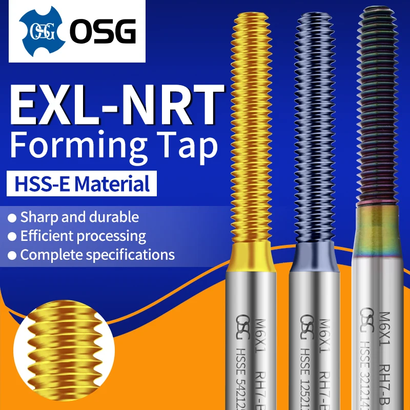 EIMOGE TAP 1PCS Japan OSG HSSE Roll Forming TapTIN/TICN/TC50 Coating M4-M12 Machine Screw Thread Taps
EIMOGE TAP 1PCS Japan OSG HSSE Roll Forming TapTIN/TICN/TC50 Coating M4-M12 Machine Screw Thread Taps