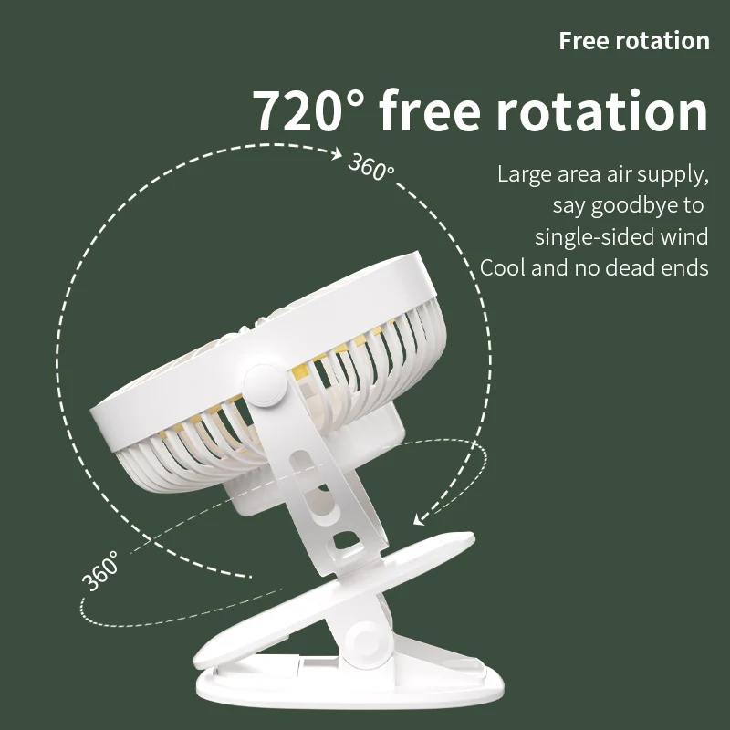 USB Clip On Fan Rechargeable Silent Tilting Head Strong Wind Hanging Portable Mini Fan for Desk, Bed, Treadmill, Baby Stroller
USB Clip On Fan Rechargeable Silent Tilting Head Strong Wind Hanging Portable Mini Fan for Desk, Bed, Treadmill, Baby Stroller