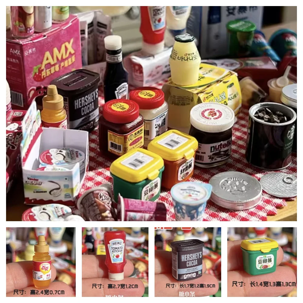 1/12 мини-азиатская продуктовая модель ручной работы с ферментированным творогом фасоли/медом/какао-порошком, ультра-реалистичный реквизит для супермаркета для кукольного домика
1/12 мини-азиатская продуктовая модель ручной работы с ферментированным творогом фасоли/медом/какао-порошком, ультра-реалистичный реквизит для супермаркета для кукольного домика