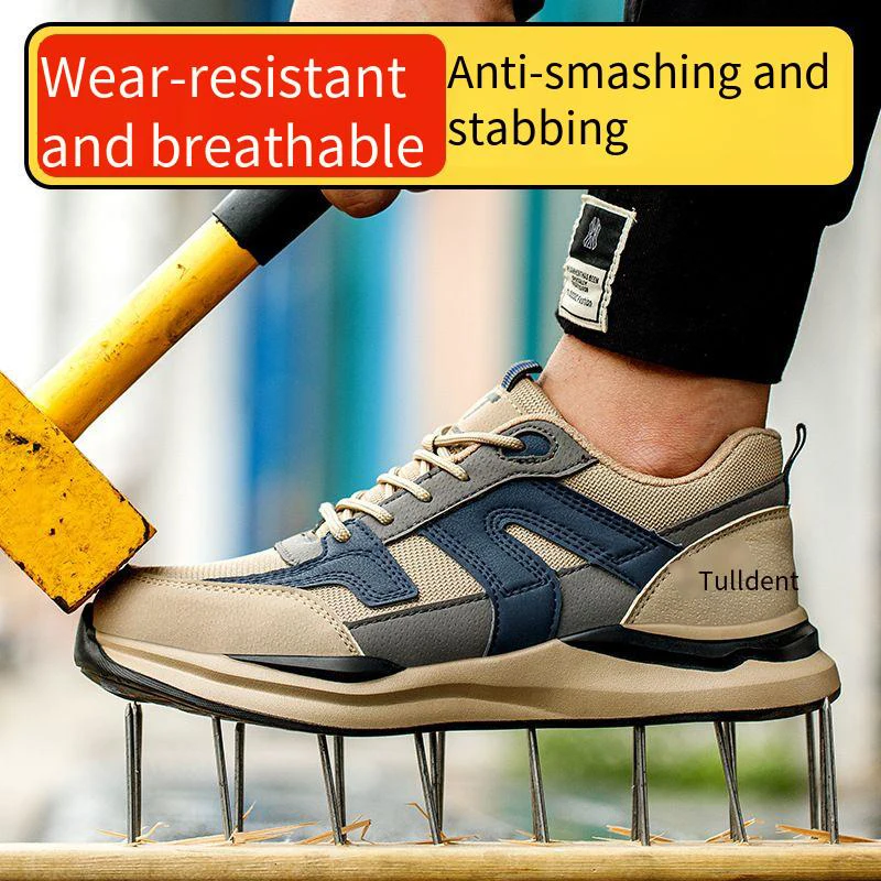 Protective Safety Shoes Men Anti Smashing Anti Piercing Anti Odor Breathable Lightweight Wear-Resistant Shoes
Protective Safety Shoes Men Anti Smashing Anti Piercing Anti Odor Breathable Lightweight Wear-Resistant Shoes