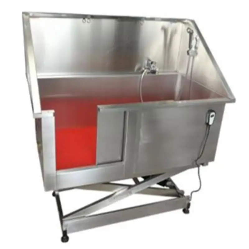 Eco-friendly Economic Stainless Steel Dog Grooming Tub Stocked Pet Bathtub for Pet Care
Eco-friendly Economic Stainless Steel Dog Grooming Tub Stocked Pet Bathtub for Pet Care