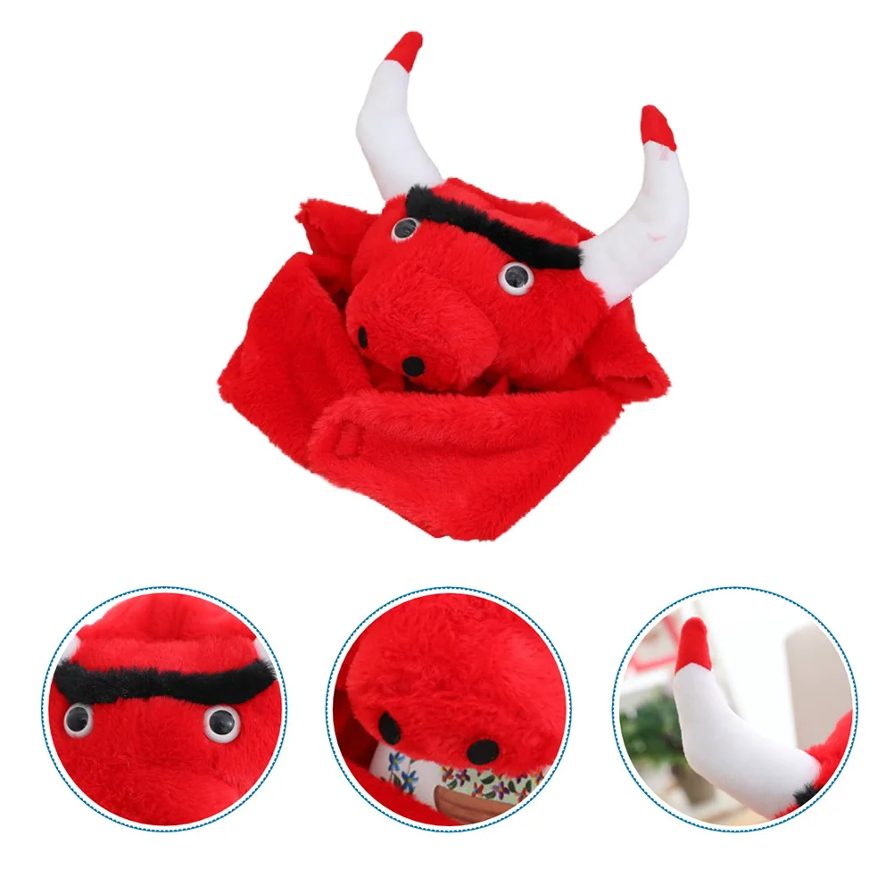 Cow Headwear Funny Photo Hat for Kids Cosplay Halloween Party Hats Stuffed Animals Soft Warm Unique Style Bull Cover
Cow Headwear Funny Photo Hat for Kids Cosplay Halloween Party Hats Stuffed Animals Soft Warm Unique Style Bull Cover